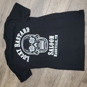 Lucky Bastard Saloon Nashville Tee Unisex M